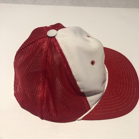 San Francisco‎ 49ers Hat Snap Back 60s Used Rare Red White NFL Made In The USA - Picture 9 of 16